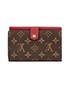 Louis Vuitton Pallas Compact Wallet, back view